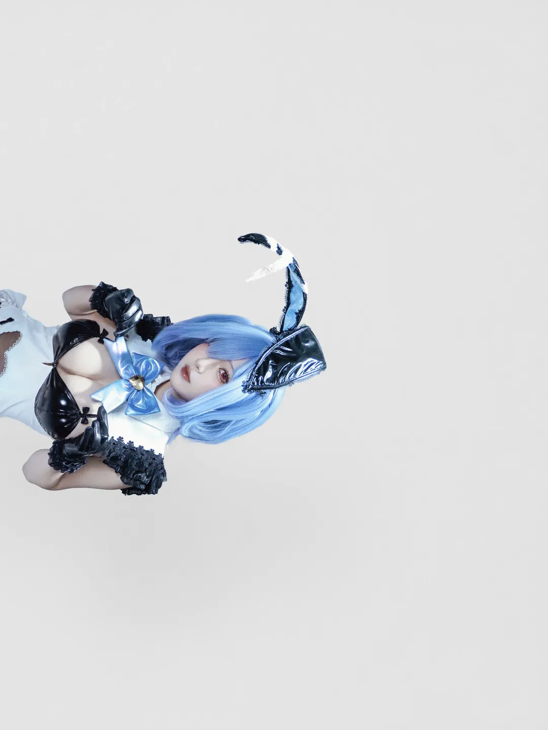 Azur Lane, Bunny girl outfit, Cosplay outfit, White studio photography, Kuybyshev cosplay
