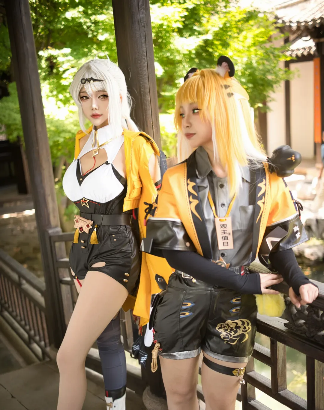 ロールプレイ, コスプレ, 古風撮影, 二人ロケ, 獣耳スタイル - 10枚目