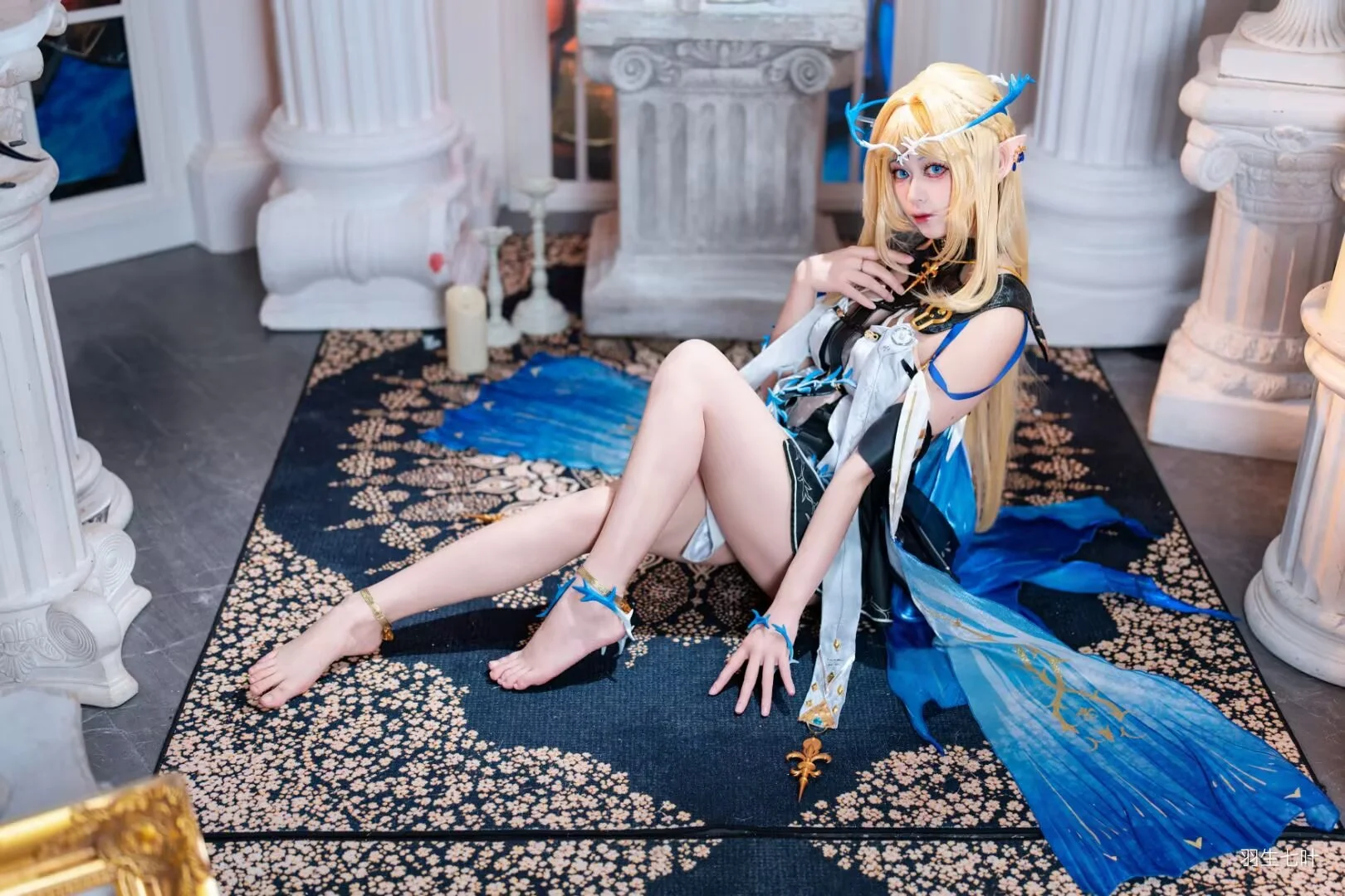 碧蓝航线, 欧式风格, 游戏角色还原, cosplay摄影, 海月cos - 第1张