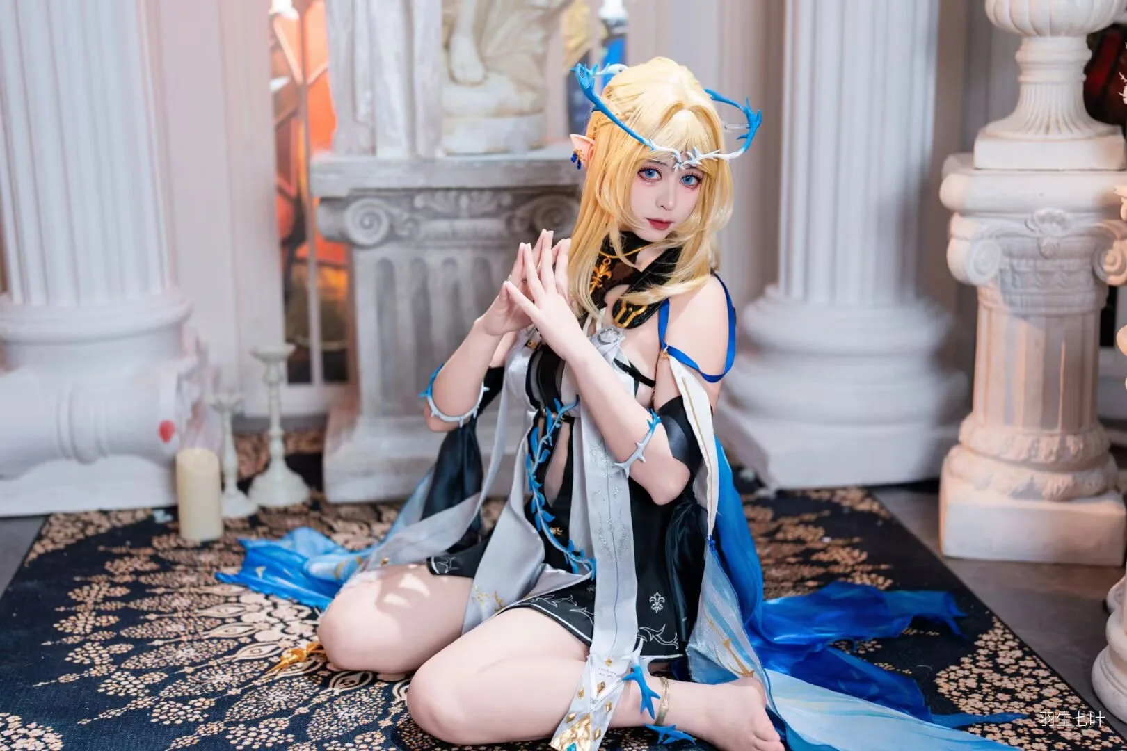 碧蓝航线, 欧式风格, 游戏角色还原, cosplay摄影, 海月cos - 第2张
