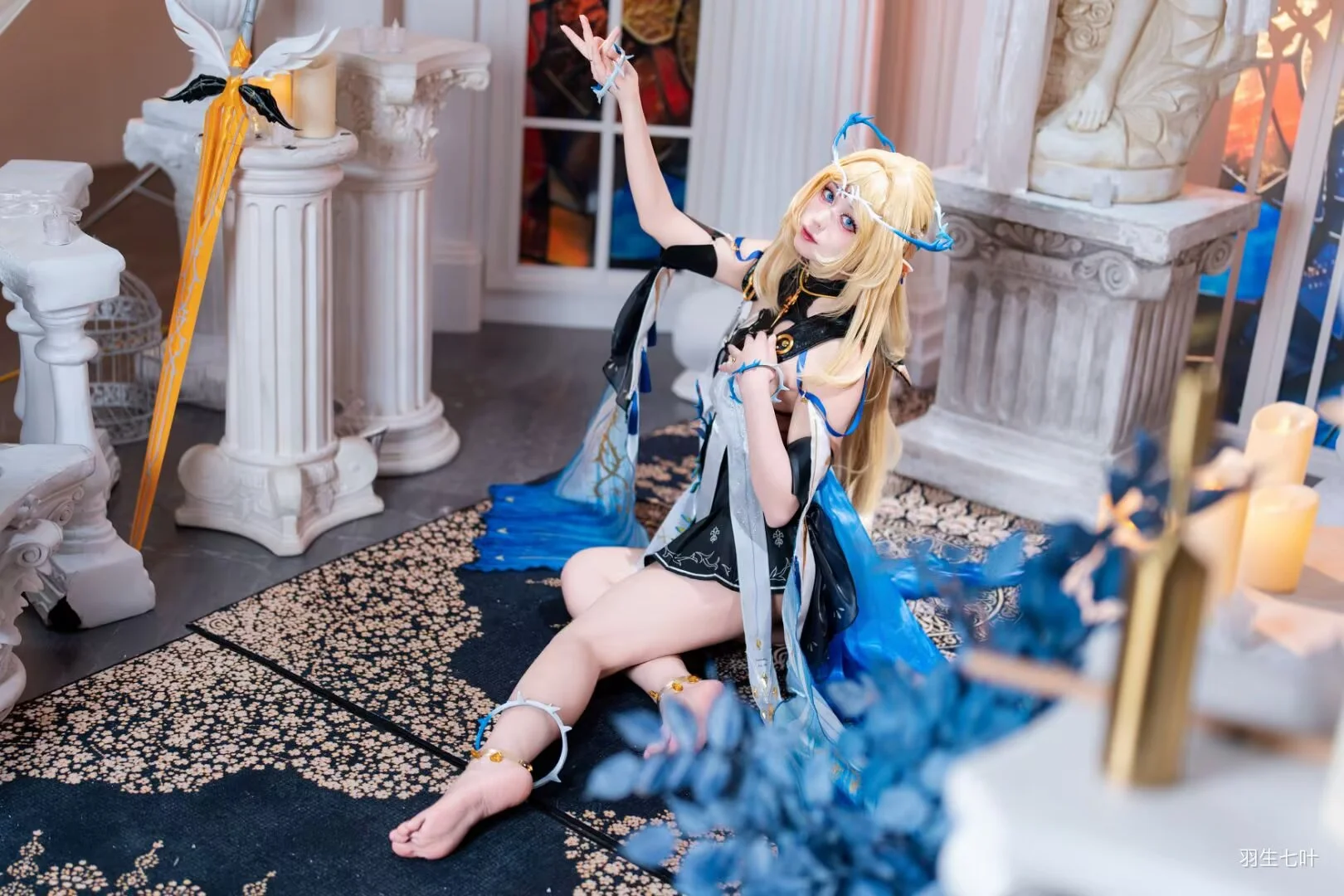 碧蓝航线, 欧式风格, 游戏角色还原, cosplay摄影, 海月cos - 第3张