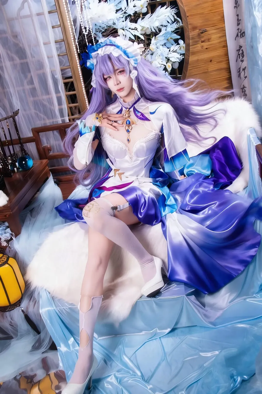 碧蓝航线, 原神cos, cosplay后期, cos服分享, 菲谢尔cos - 第1张