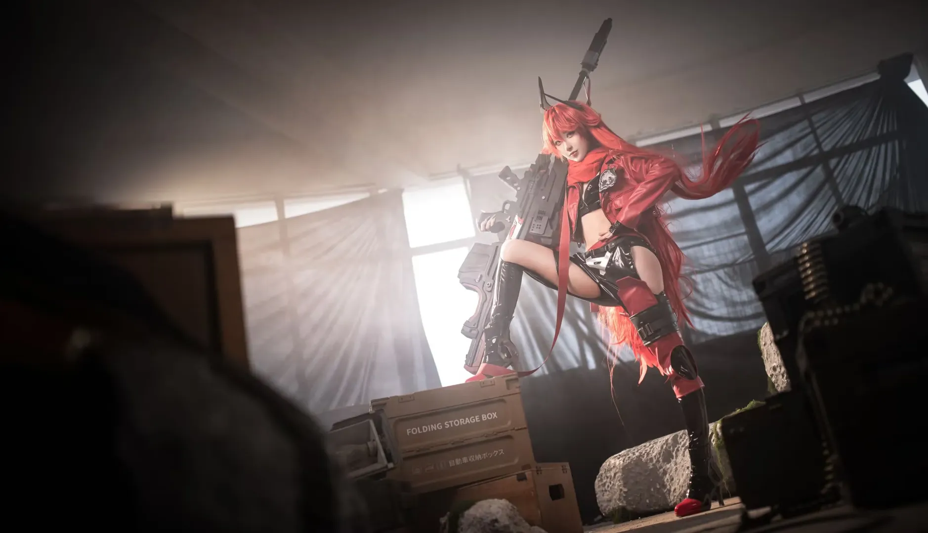 摄影分享, 二次元角色扮演, 无期迷途, 刹雨cos, 废土风cosplay