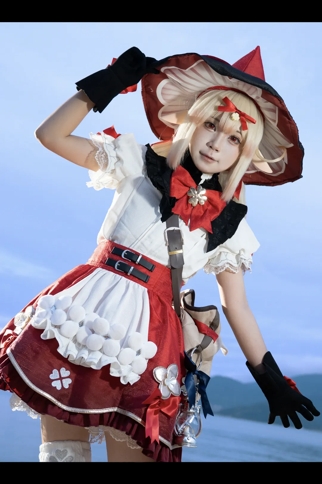 Cosplay, 原神, 可莉cos, Klee, 海边摄影