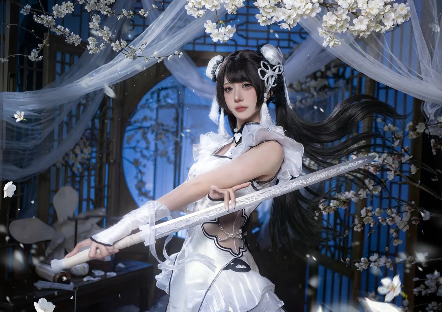 cosplay, 永劫无间, 殷紫萍cos, 玉髓冰心, 古风写真