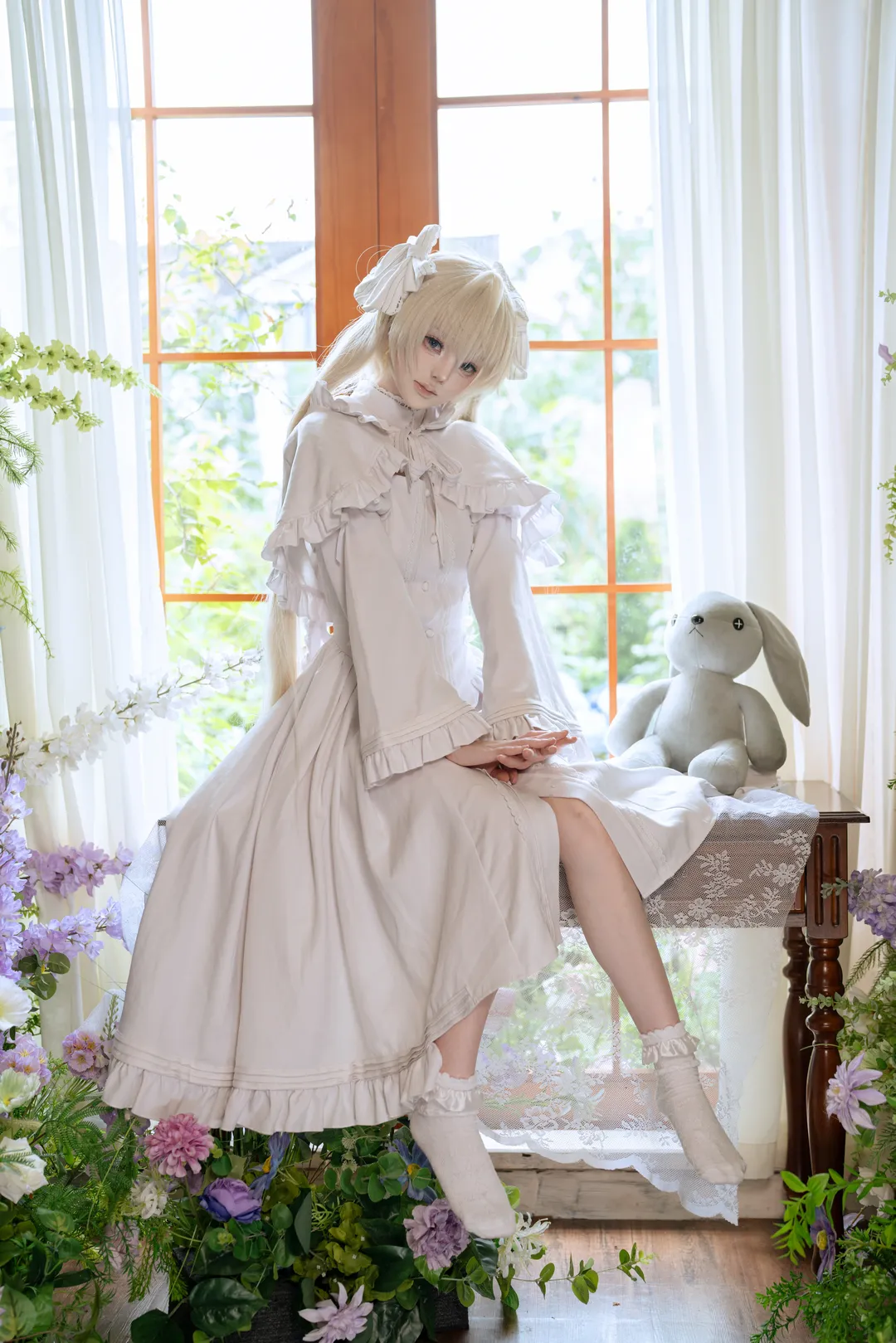 cosplay, Anime-style photography, Western-style clothing, Yosuga no Sora, Kasugano Sora cosplay