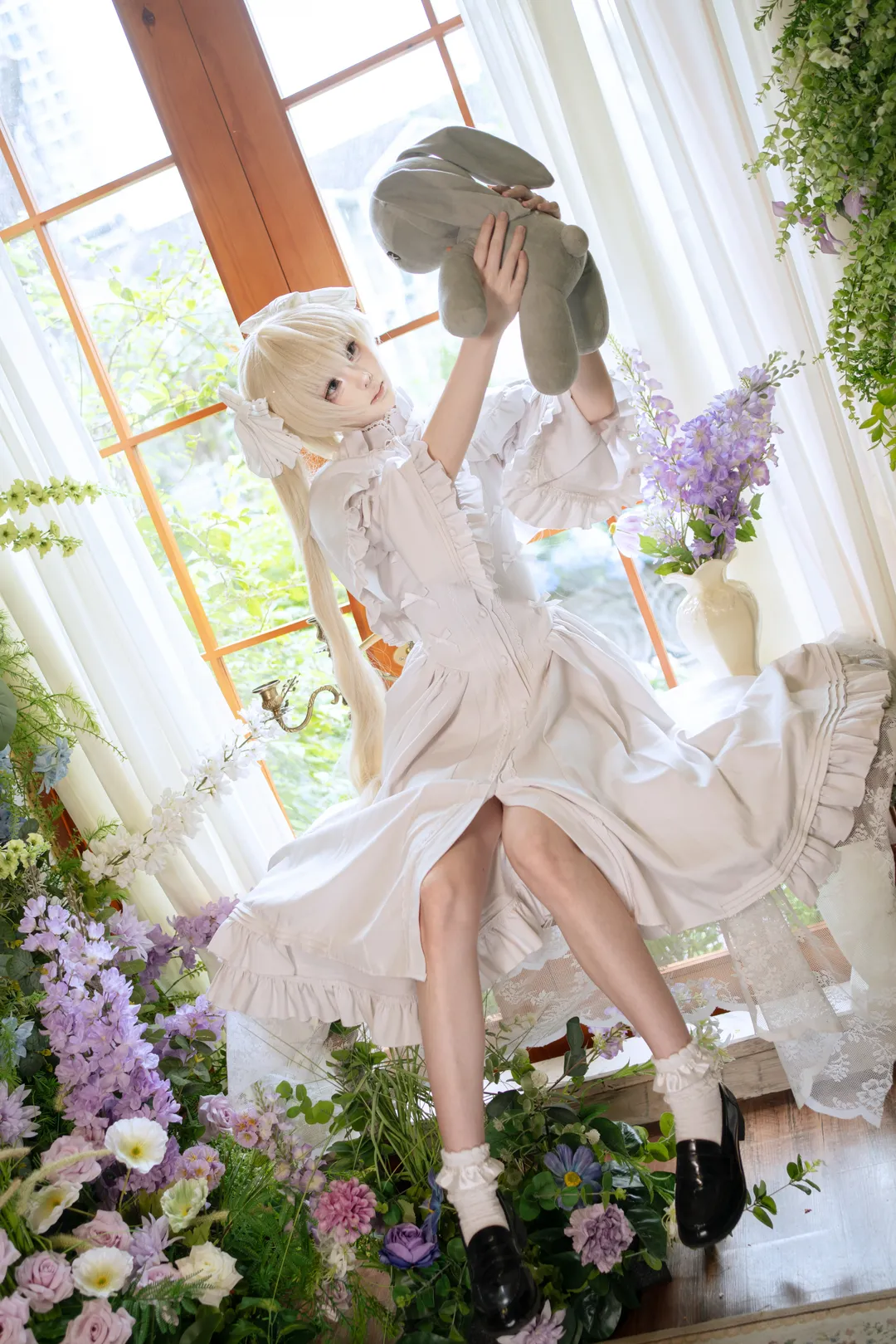 cosplay, 二次元摄影, 洋装, 缘之空, 春野日穹cos - 第3张