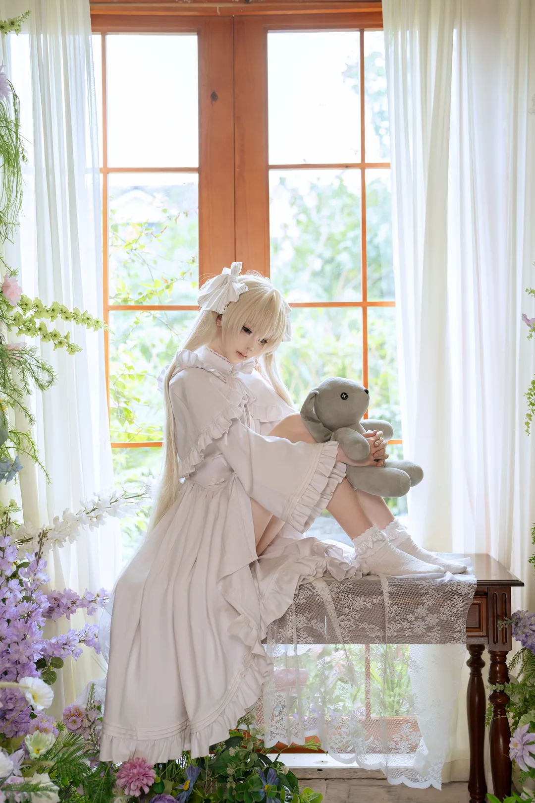 cosplay, 二次元摄影, 洋装, 缘之空, 春野日穹cos - 第4张
