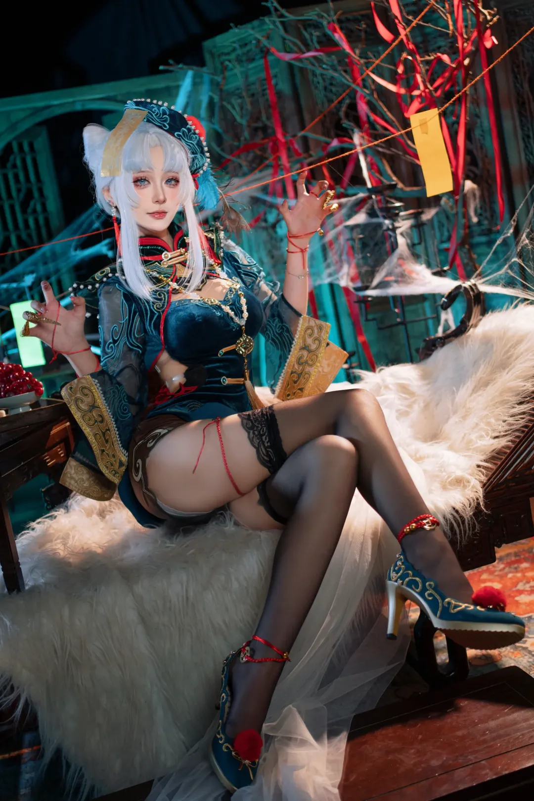 玉玲珑cos, 永劫无间, 古风cosplay, 游戏角色还原, 墨行衣