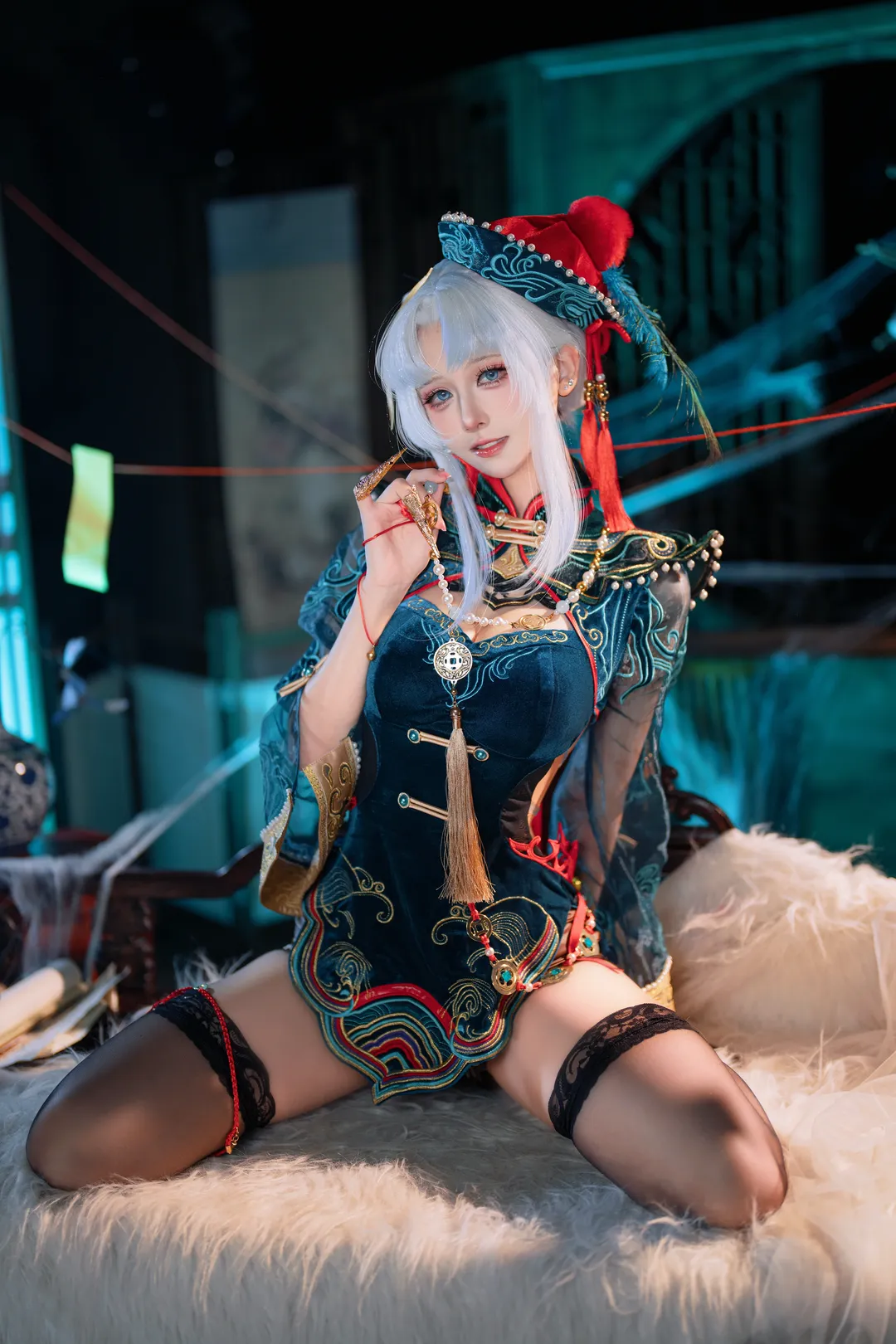 玉玲珑cos, 永劫无间, 古风cosplay, 游戏角色还原, 墨行衣 - 第2张