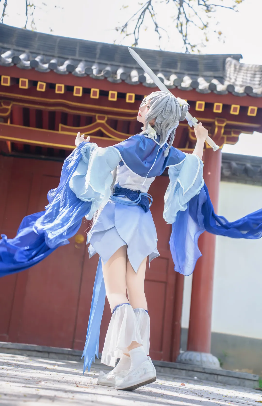 二次元, 和风, 古风cosplay, 洛天依cos, 洛水天衣 - 第2张