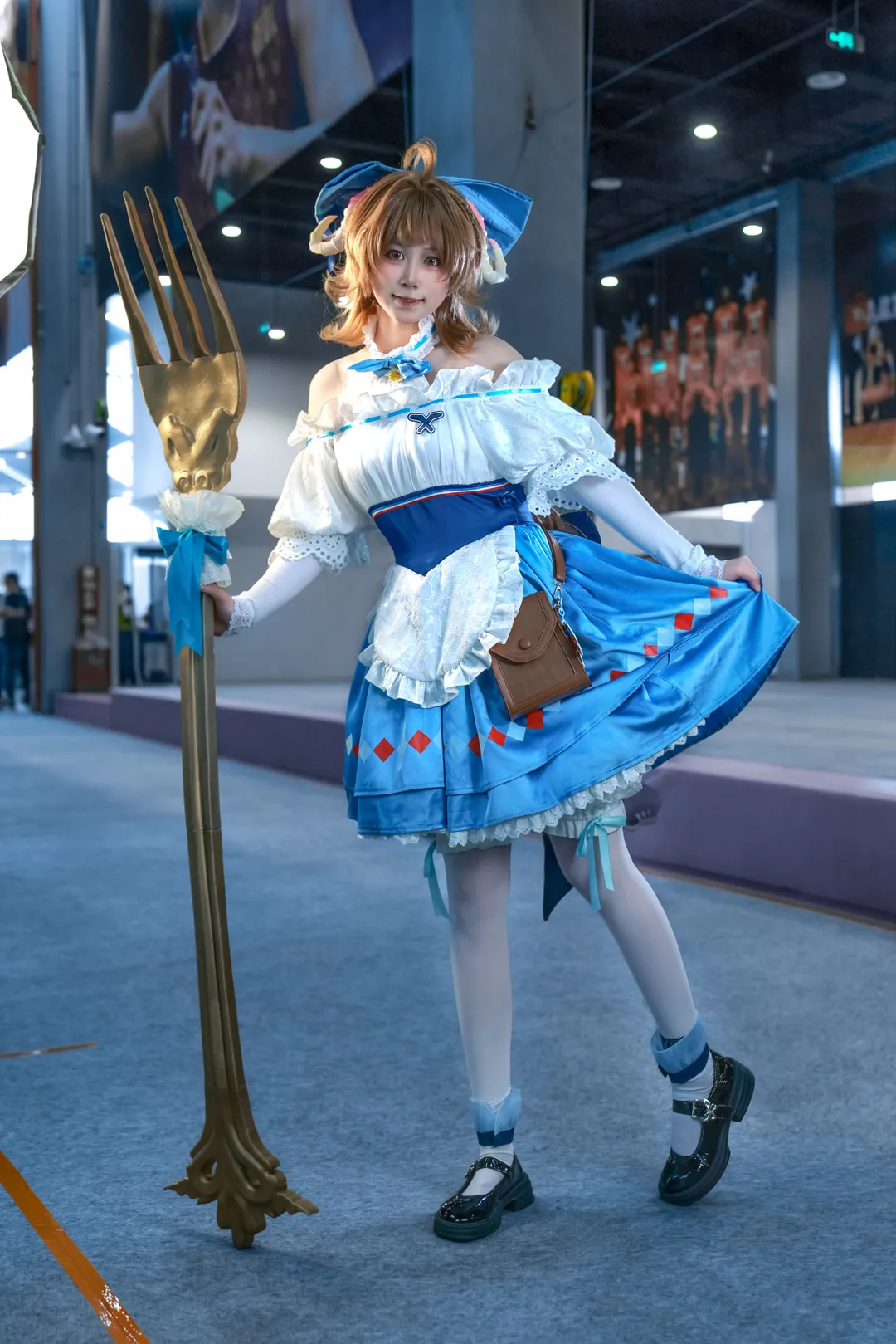 角色还原, Cosplay摄影, 明日方舟, 艾雅法拉cos, 纯烬艾雅法拉