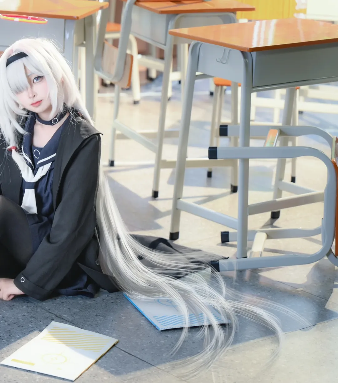 治愈系, 唯美摄影, 蔚蓝档案, 普拉娜cos, 校园风 - 第3张