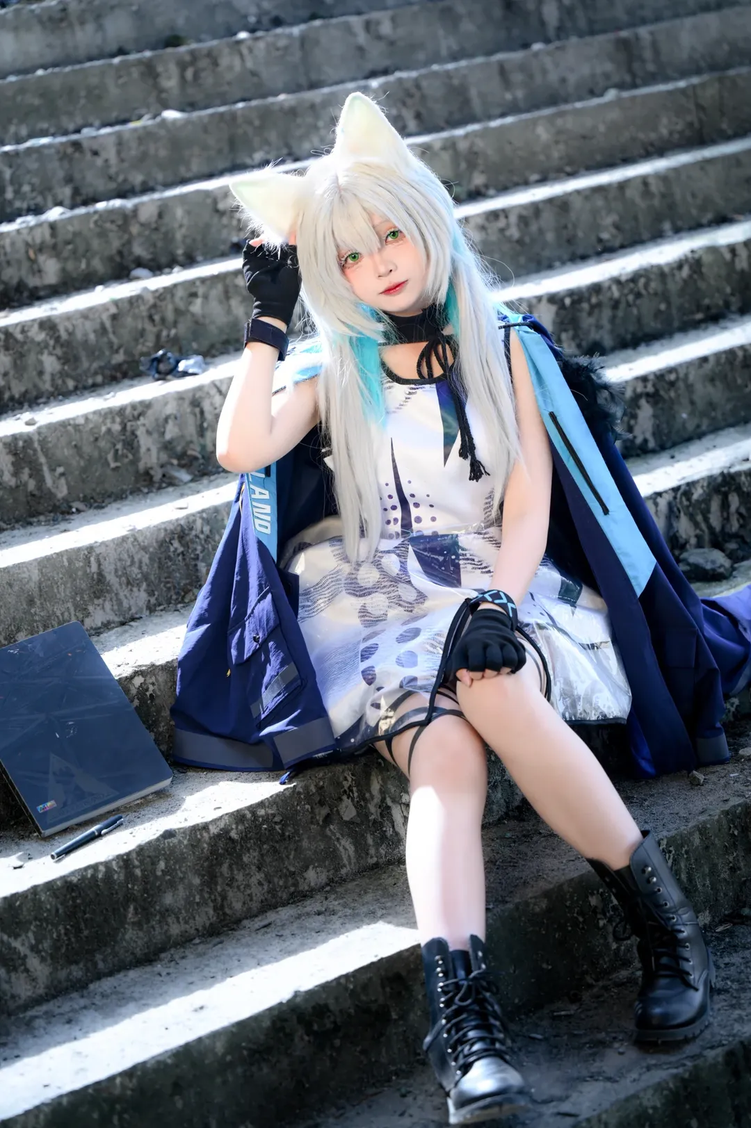 二次元cosplay, 明日方舟, 人像摄影, 迷迭香cos, 漫展写真 - 第3张