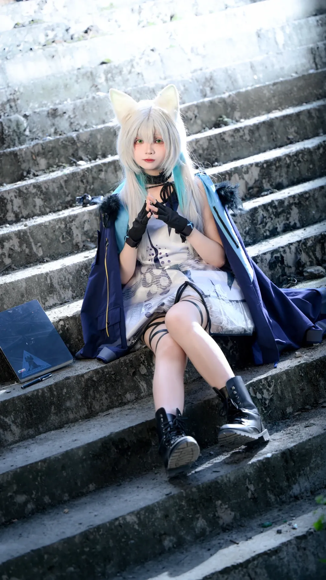 二次元cosplay, 明日方舟, 人像摄影, 迷迭香cos, 漫展写真 - 第4张