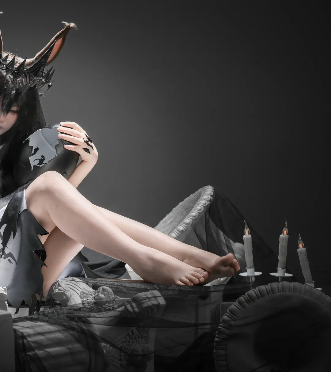 明日方舟, 阿米娅cos, 二次元cos, 魔王阿米娅, 明日方舟cos - 第5张