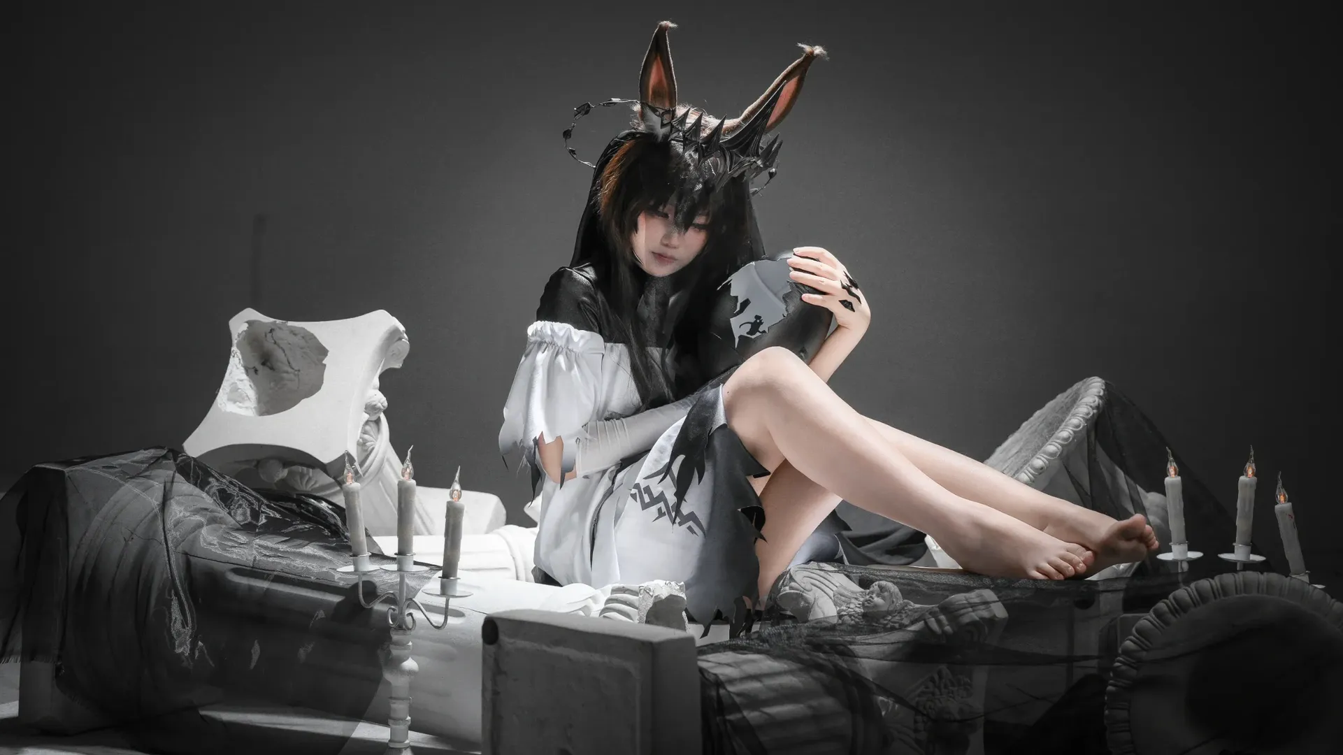 明日方舟, 阿米娅cos, 二次元cos, 魔王阿米娅, 明日方舟cos - 第6张