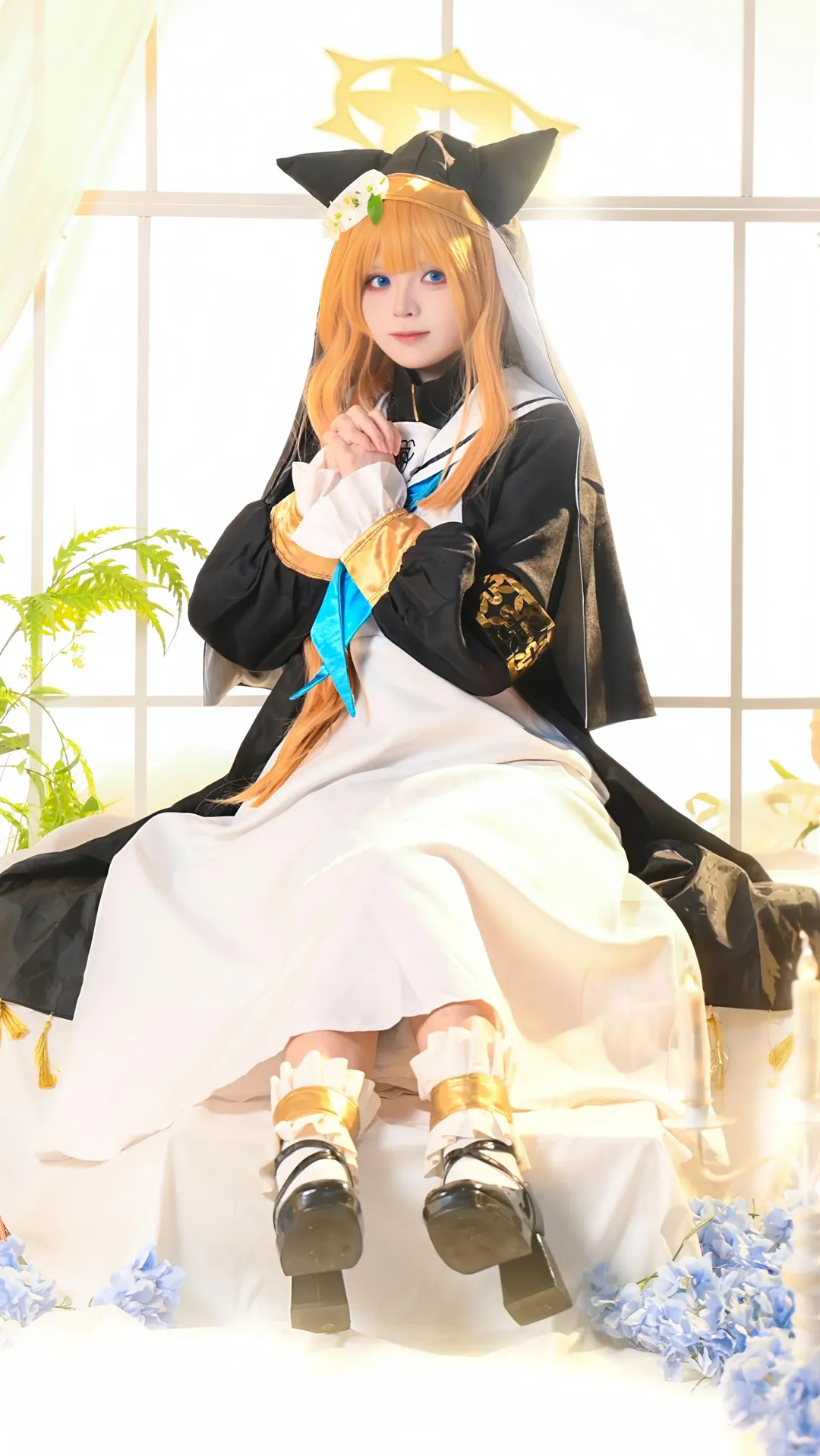 蔚蓝档案, 二次元cosplay, cosplay摄影, 伊落玛丽cos, 蔚蓝档案cos