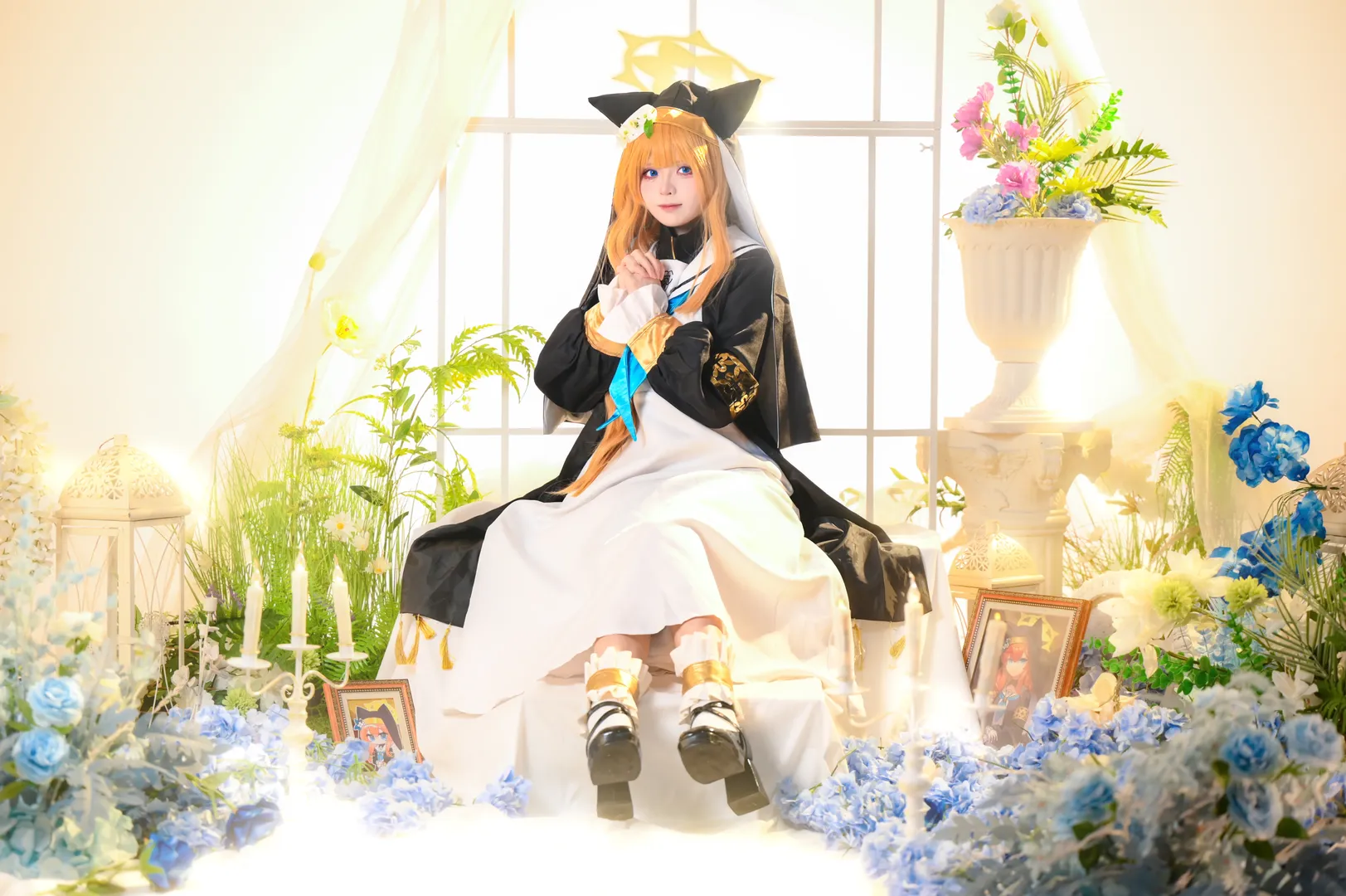 ブルーアーカイブ, 二次元コスプレ, コスプレ撮影, 伊落マリー コスプレ, ブルーアーカイブ コスプレ - 4枚目