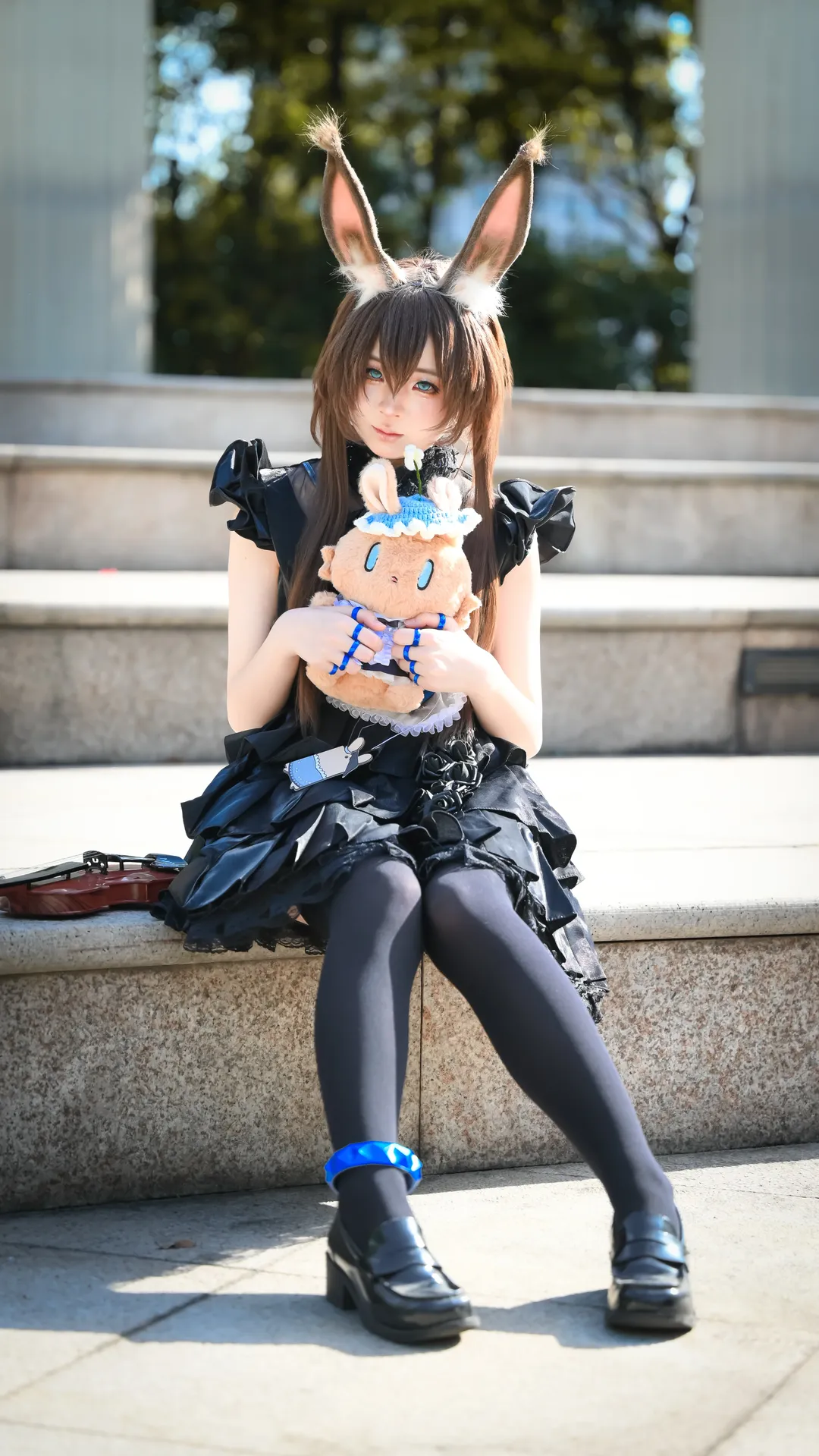 户外摄影, 二次元cosplay, 明日方舟, 阿米娅cos, 正装穿搭 - 第2张
