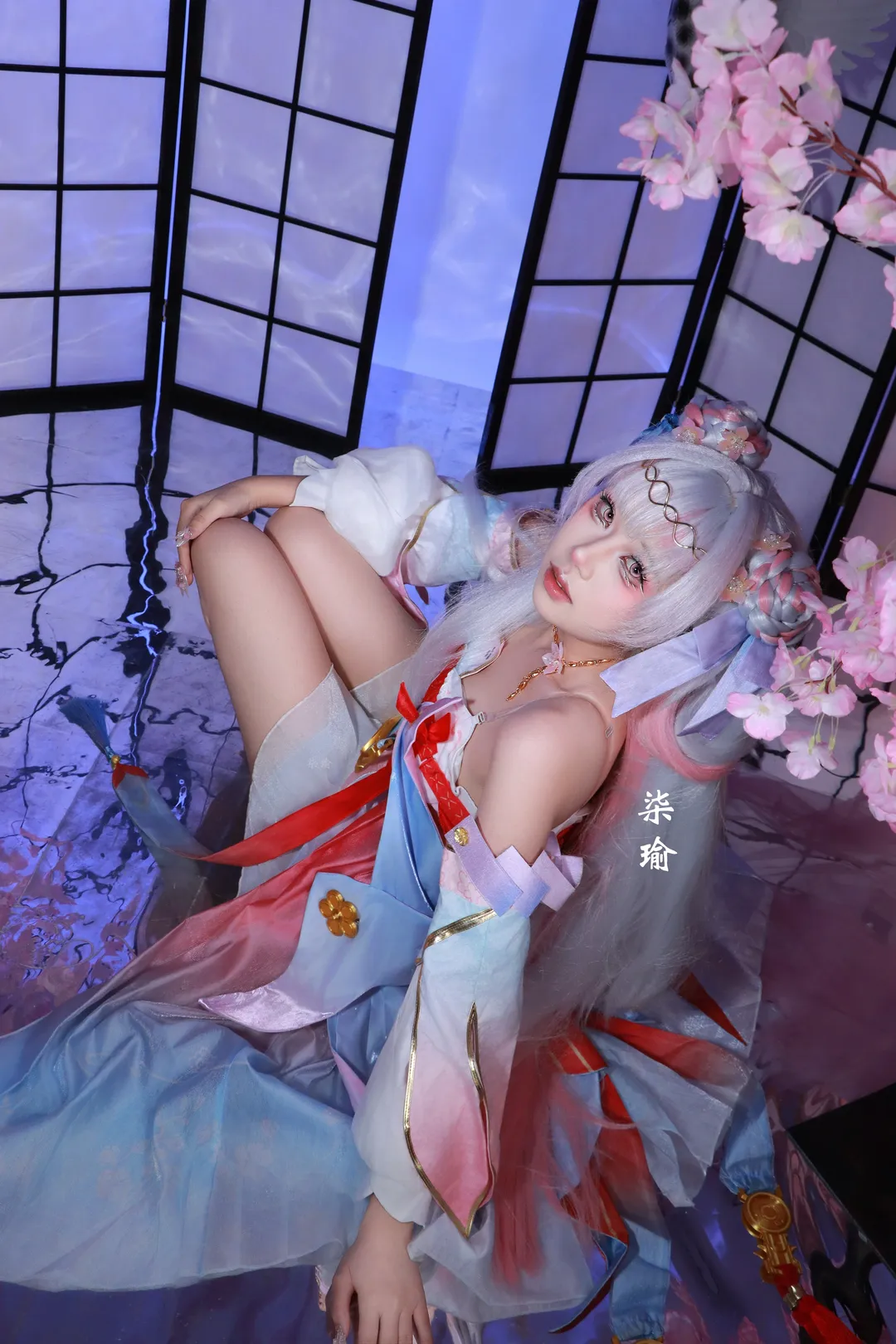 鸣潮, cosplay, 今汐cos, 国风摄影, 桃夭灼灼 - 第1张