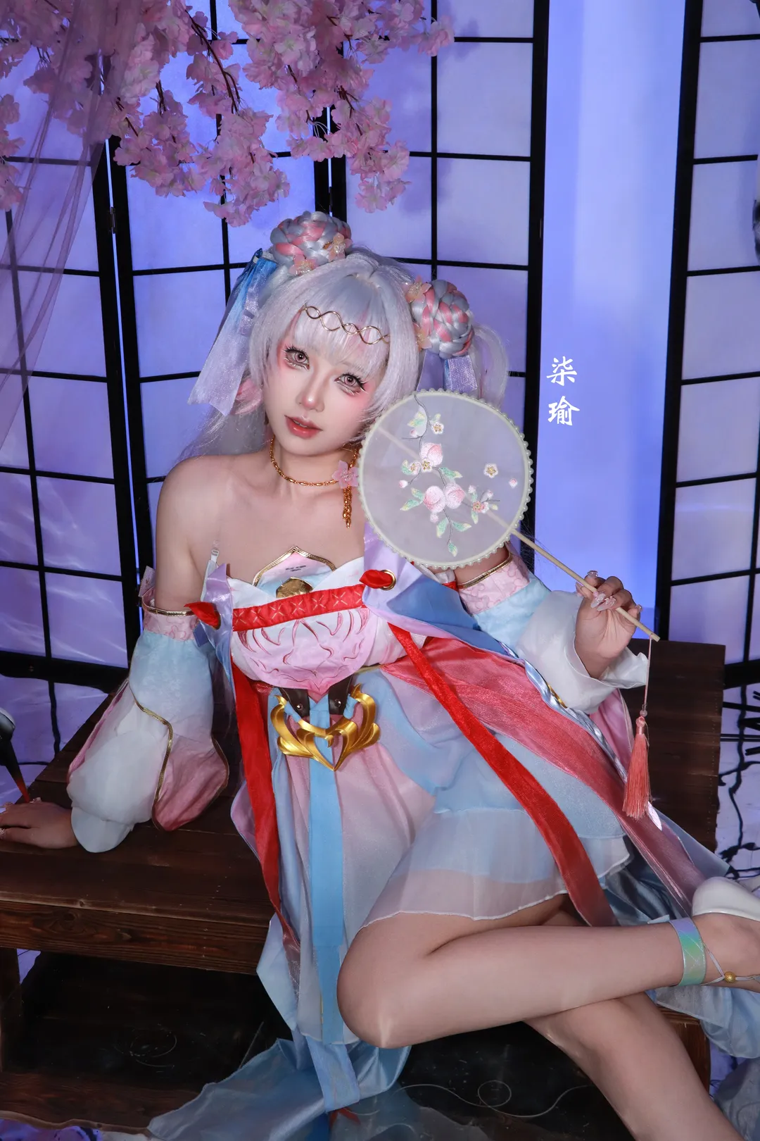 鸣潮, cosplay, 今汐cos, 国风摄影, 桃夭灼灼 - 第2张