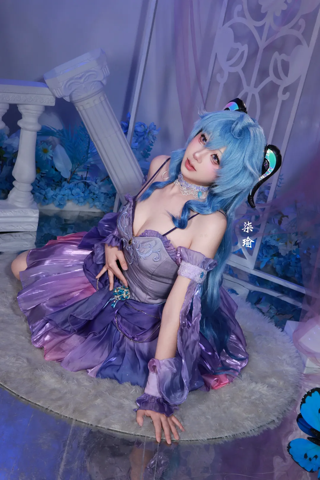原神, 甘雨cos, cosplay, 原神cos, 芭蕾元素