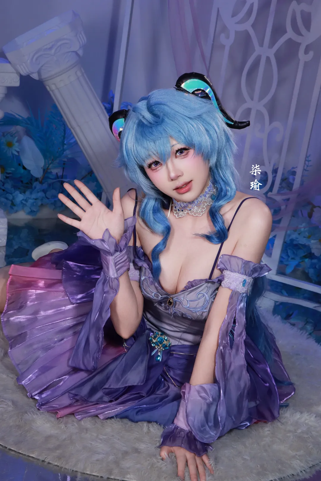 Genshin Impact, Ganyu Cosplay, cosplay, Liyue character, Genshin Impact Ganyu