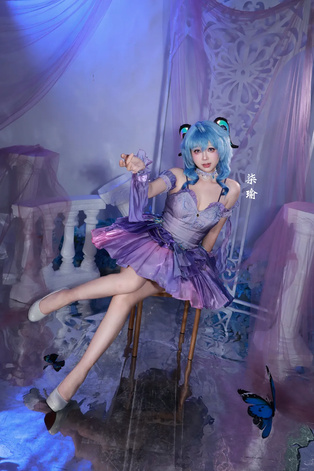 二次元, 原神, 甘雨cos, cosplay摄影, 芭蕾风 - 第2张