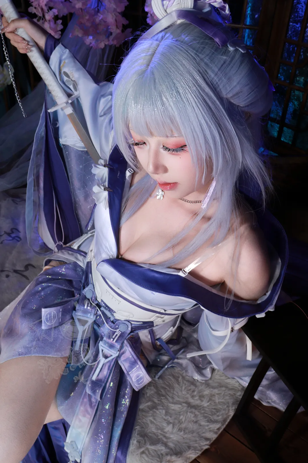 鸣潮, 绯雪cos, cosplay正片, 鸣潮创作激励, 冰雪系角色