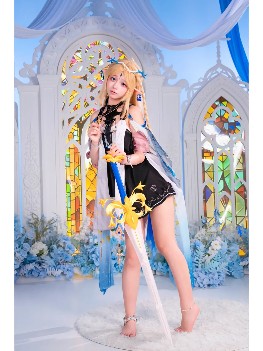 鸣潮, 卡提希娅cos, 游戏角色还原, 二次元cos, cosplay摄影
