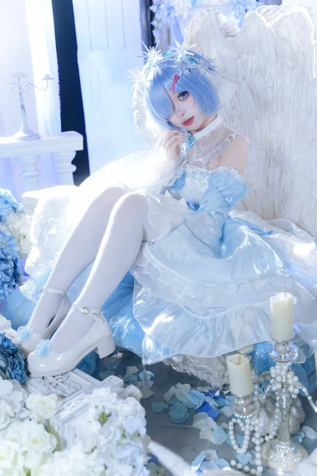 二次元, cosplay, 摄影, 从零开始的异世界生活, 蕾姆cos