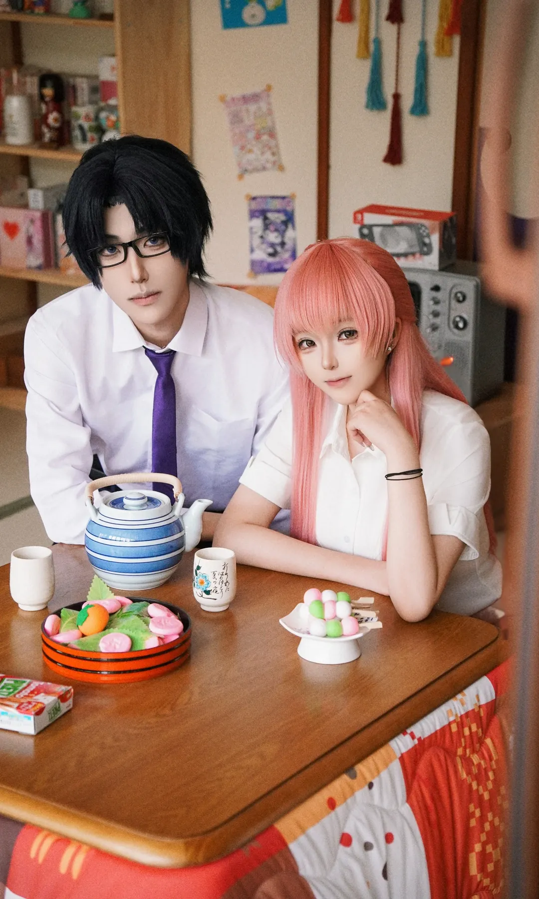 雙人cos, 日常cosplay, 桃瀨成海cos, 阿宅的戀愛真難, 和室佈景 - 第1張