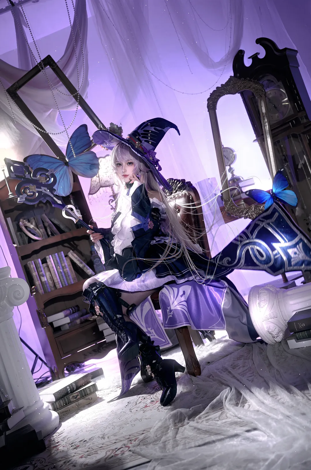 角色扮演, 崩坏星穹铁道, 大黑塔cos, 二次元cos, cosplay摄影 - 第1张