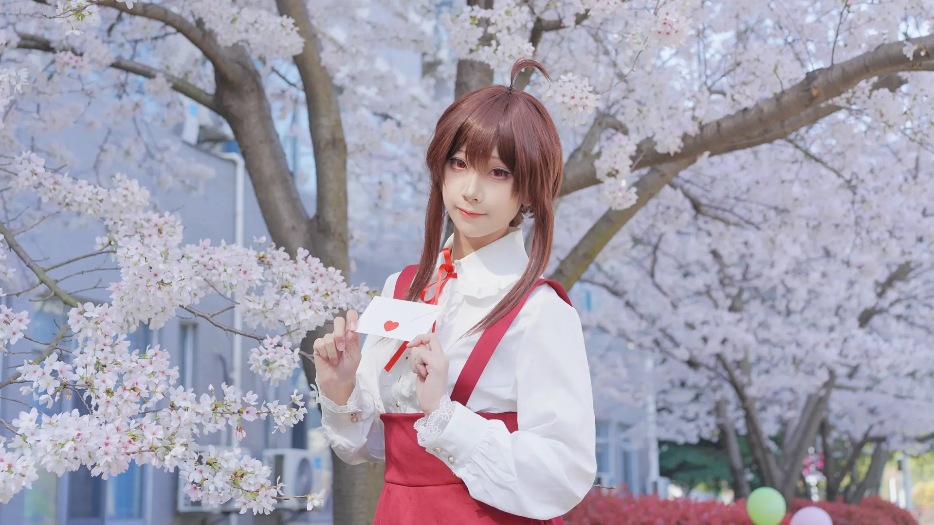 cosplay, 二次元摄影, 樱花季, VOCALOID, 乐正绫cos - 第2张