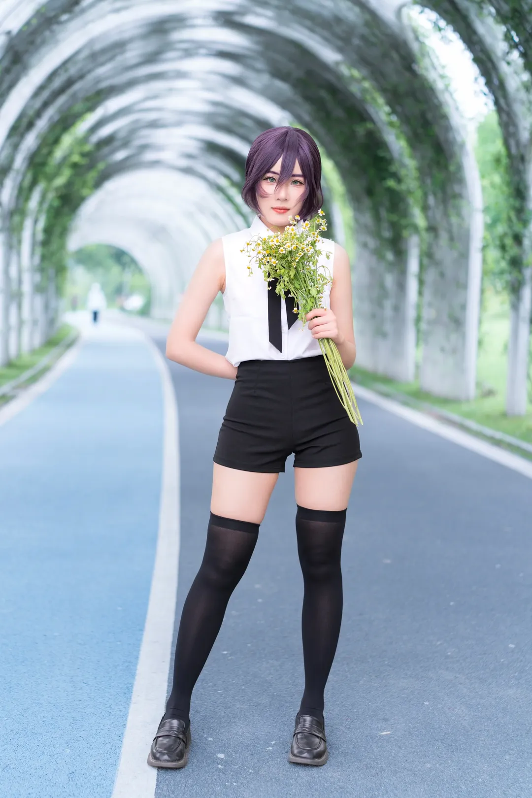 唯美写真, 户外摄影, 二次元cosplay, 蕾塞cos, 电锯人