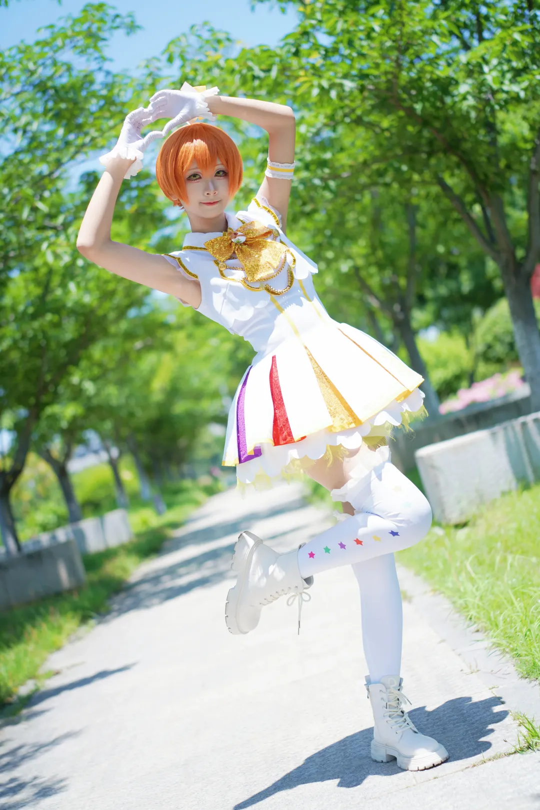 星空凛cos, LoveLive, 缪斯, F1, 赛车