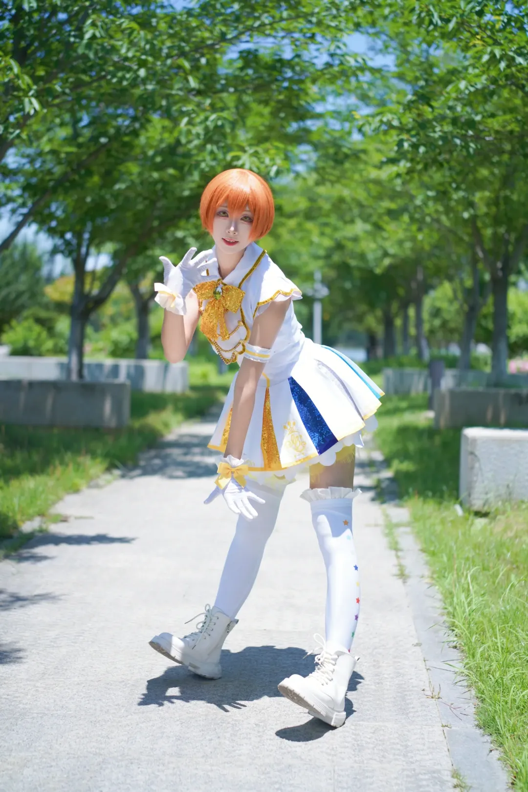 二次元摄影, 星空凛cos, 缪斯, LoveLive!, 偶像cosplay - 第1张
