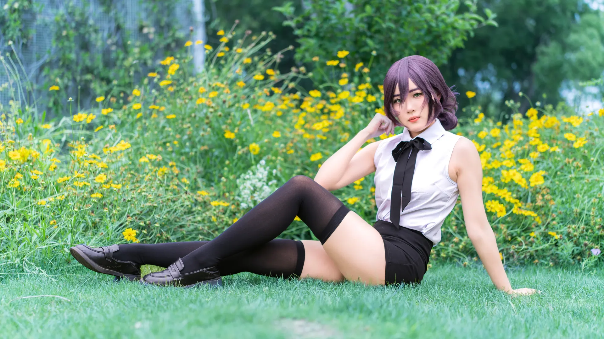二次元摄影, 蕾塞cos, 电锯人, Cosplay日常, 外景写真