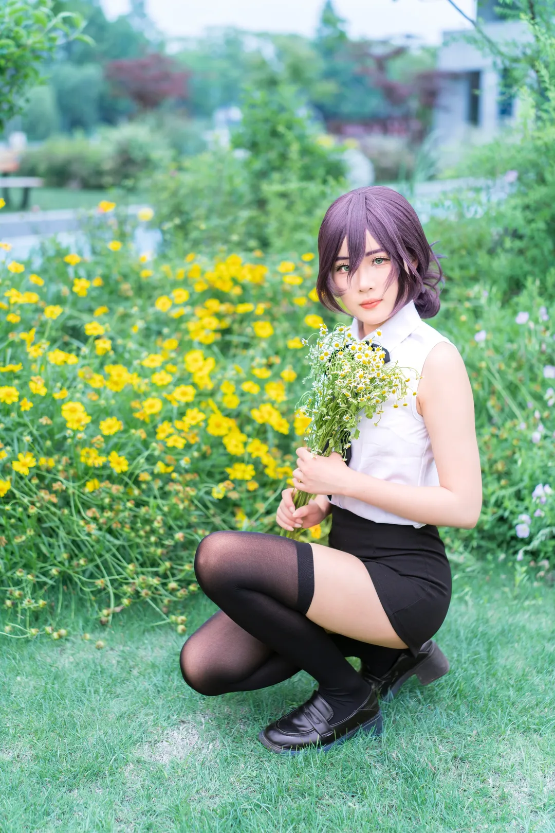 二次元摄影, 蕾塞cos, 电锯人, Cosplay日常, 外景写真 - 第3张