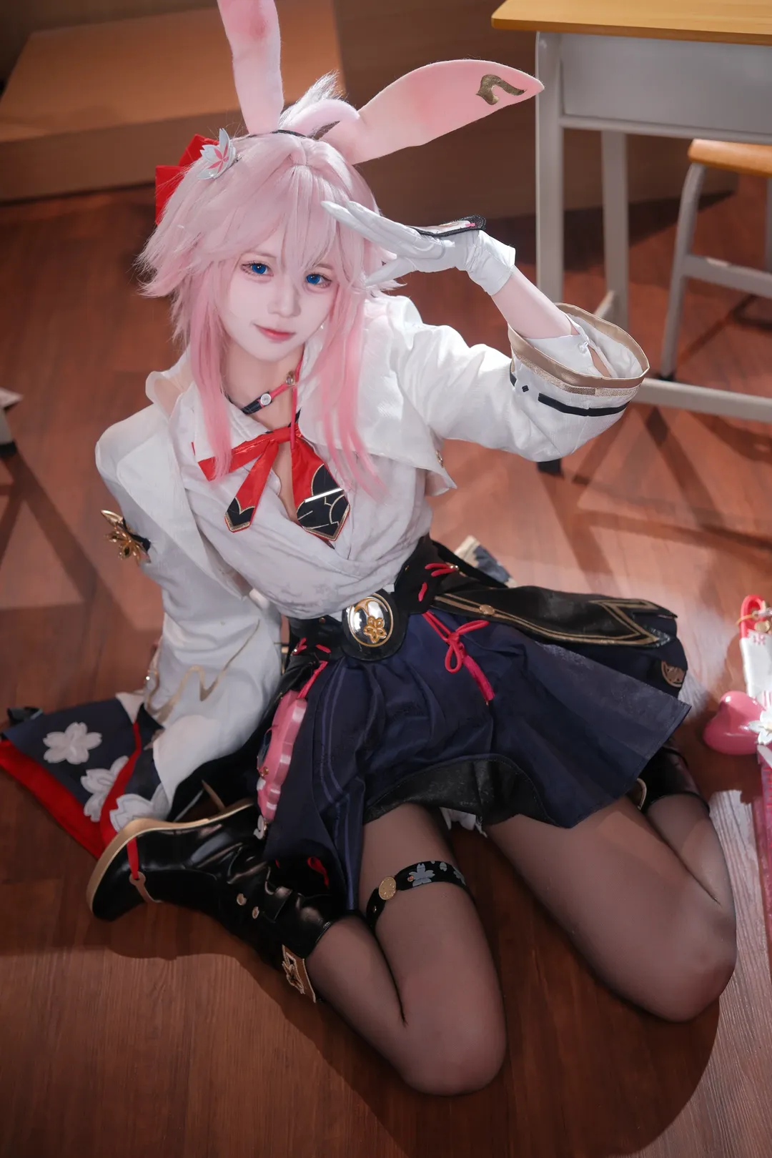 二次元摄影, 星穹铁道, 绯英cos, cosplay日常, 校园风cos - 第1张