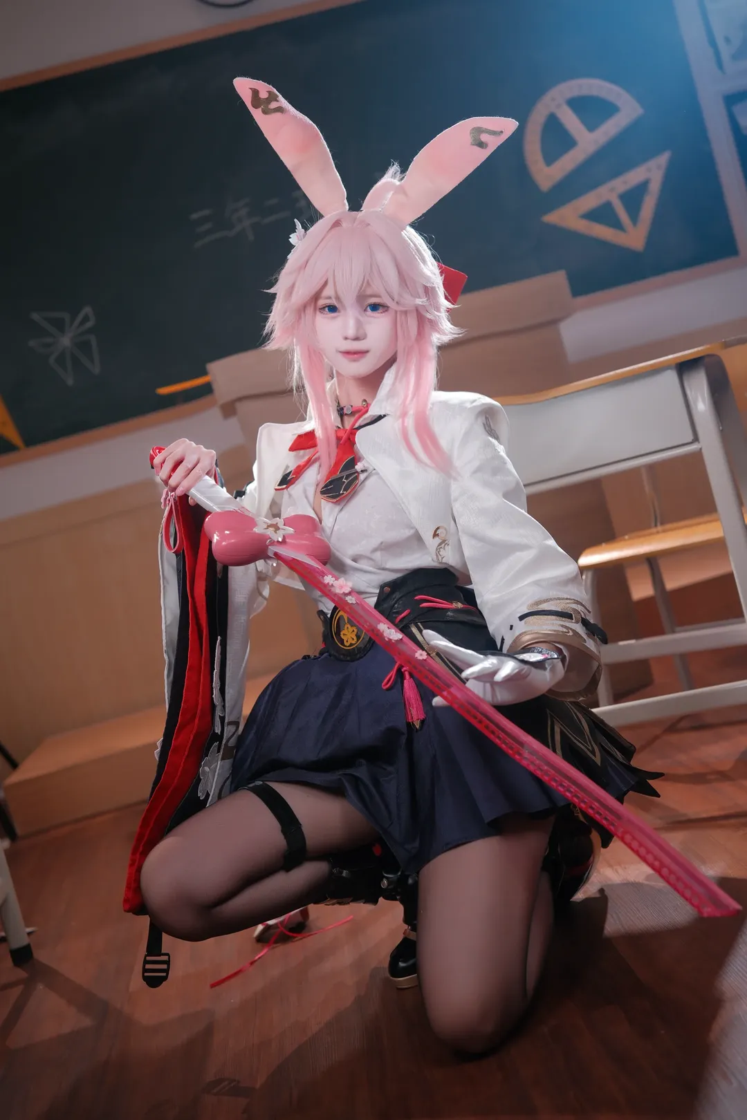 二次元摄影, 星穹铁道, 绯英cos, cosplay日常, 校园风cos - 第3张
