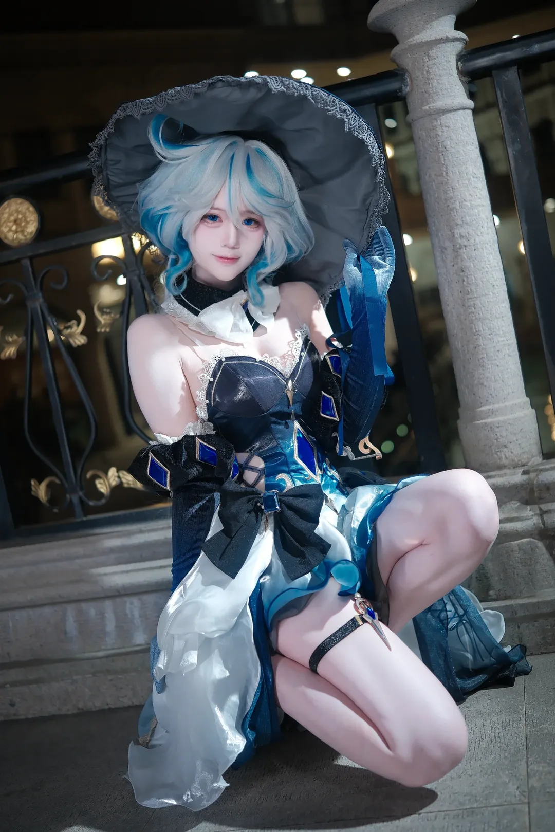 角色扮演, 原神, 芙宁娜cos, 夜景人像, cosplay摄影 - 第12张