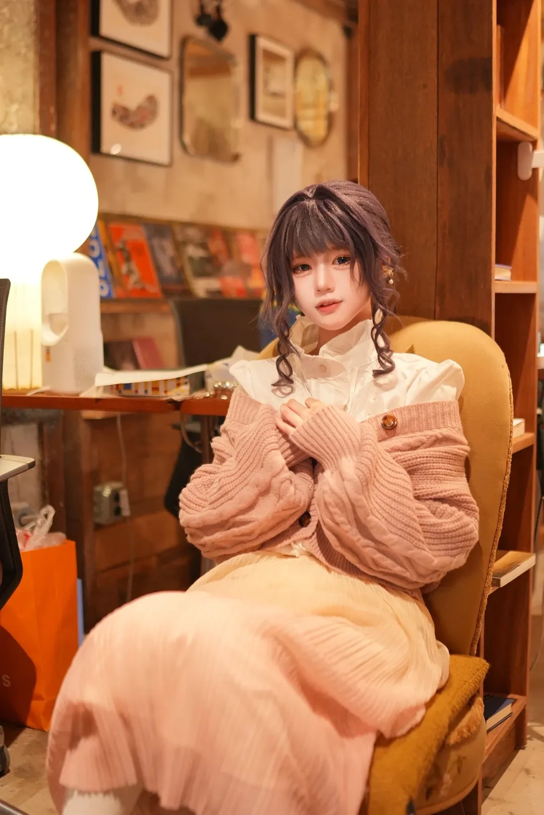 cosplay, 外景摄影, 紫色假发, 和栗薰子cos, 日常穿搭 - 第2张
