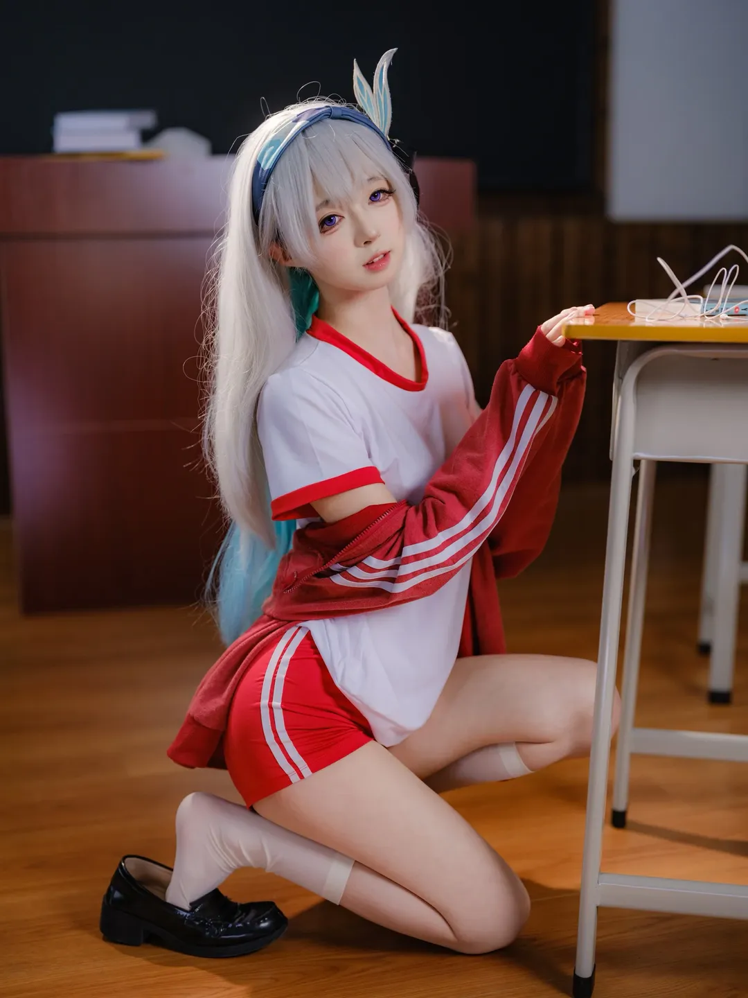 二次元, 崩壊：スターレイル, ホタル コスプレ, 体操服, コスプレ撮影