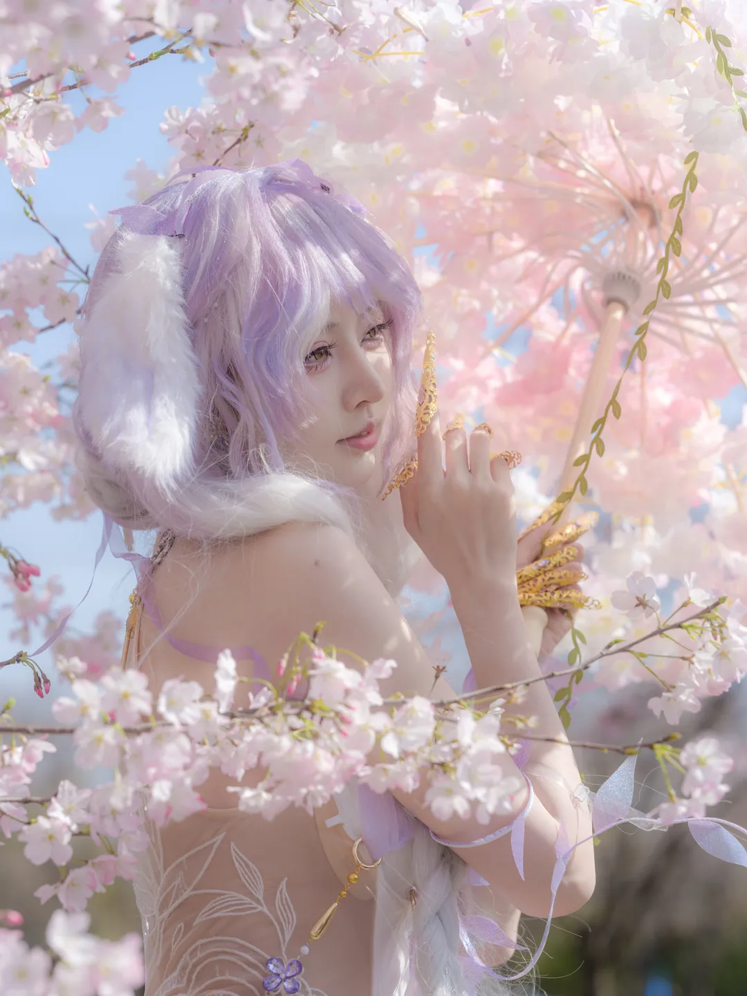 cosplay, 古风摄影, 永劫无间, 樱花, 春不敛cos - 第1张