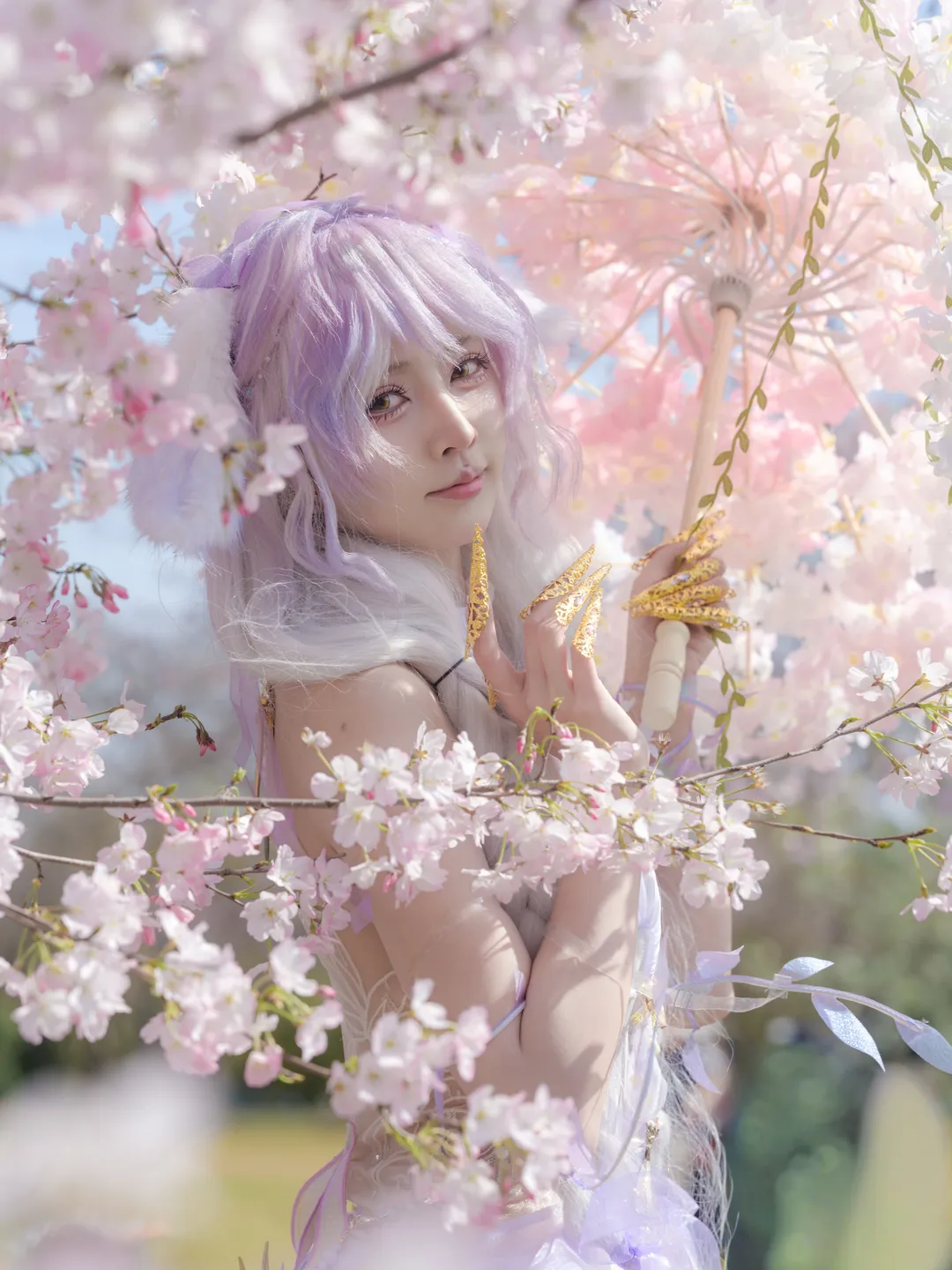 cosplay, 古风摄影, 永劫无间, 樱花, 春不敛cos - 第3张
