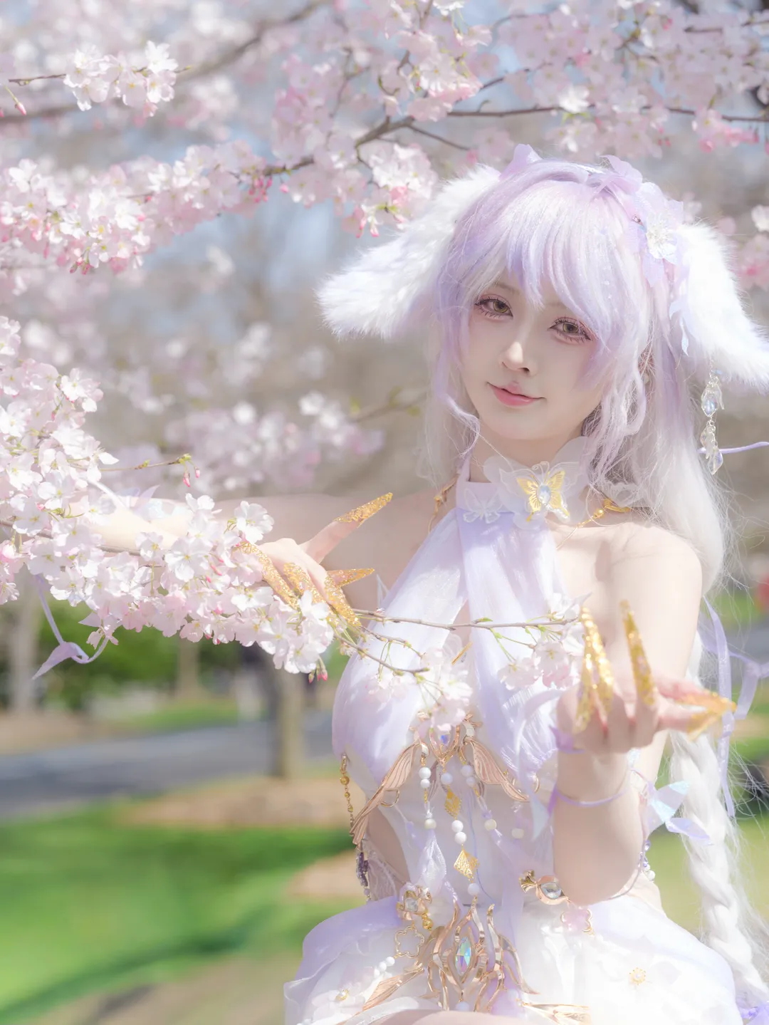 cosplay, 古风摄影, 永劫无间, 樱花, 春不敛cos - 第4张