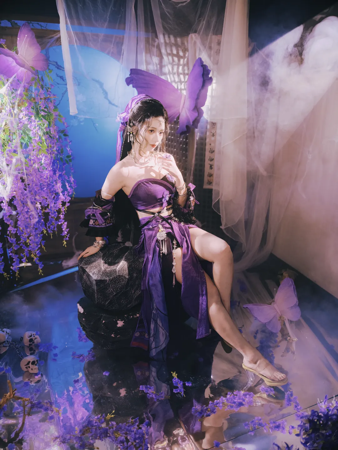 Anime cosplay, Ancient style cosplay, Five Poisons Sect Cosplay, JX3, JX3 cosplay - Image 5