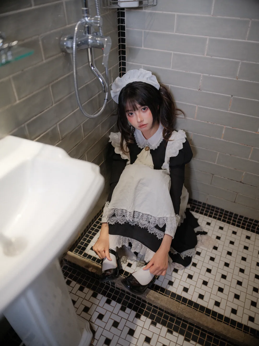 角色扮演, cosplay, 氛围感摄影, 女仆装, 英伦风 - 第5张